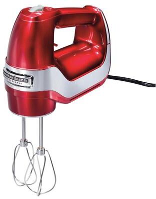 Hamilton Beach Professional 5 Speed Hand Mixer Red