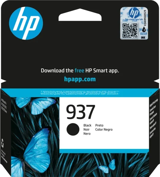 HP 4S6W5NE Nr. 937 Schwarz, 1250 Seiten
