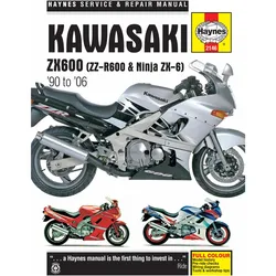 Kawasaki ZX600 (ZZ-R600 & Ninja ZX6) (90 - 06), Ratgeber von Haynes Publishing