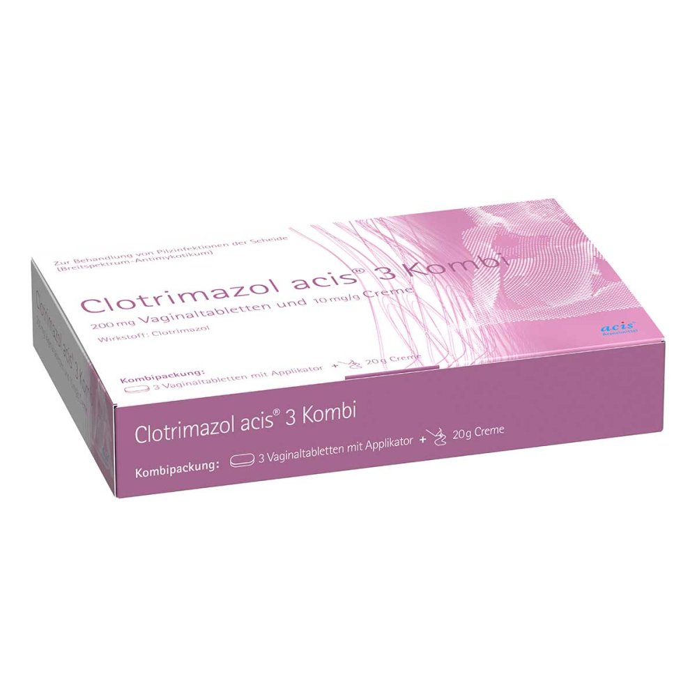 MIBE GmbH Arzneimittel Clotrimazol acis 3 Kombipackung 14439886