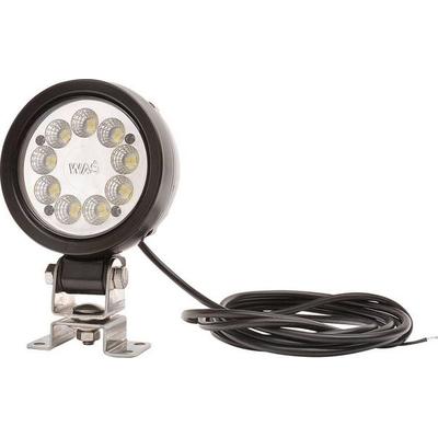 WAS Arbeitsscheinwerfer 12 V/DC, 24 V/DC WAS 163 ADR RUND 1216 ADR Weitreichende Ausleuchtung (Ø x T) 108 mm x 46 mm 2600 lm