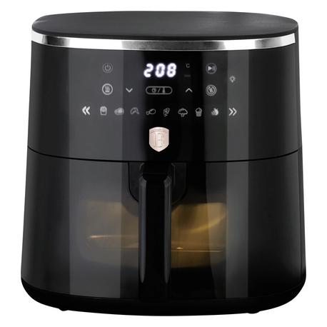 BerlingerHaus LP-BH-237 Heissluft-Fritteuse 6.15 l 1750 W Antihaftbeschichtung, H (6.15 l) (LP-BH-237)