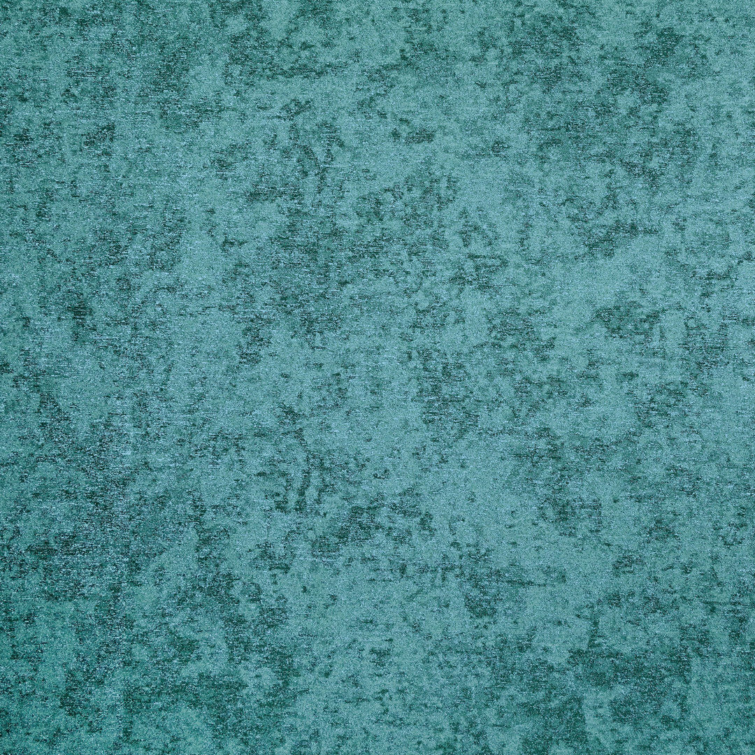 Galerie Home Precious Collection Shimmery Satin Silk Fabric Design Wallpaper Roll Teal