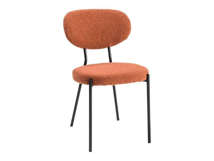 Stuhl Zoe, Byyu, orange, Textil