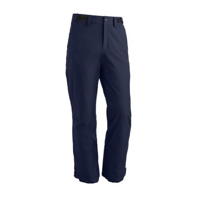 Skihose MAIER SPORTS "Majelletta Vent M", Herren, Gr. 60, Normalgrößen, blau (dunkelblau), 100% Polyester, Hosen Skihose, Herren Schneehose atmungsaktiv und wasserdicht Regular Fit