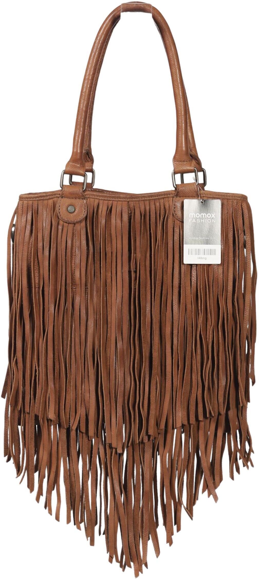 tigha Damen Handtasche gross Leder, Braun, Leder - Second Hand