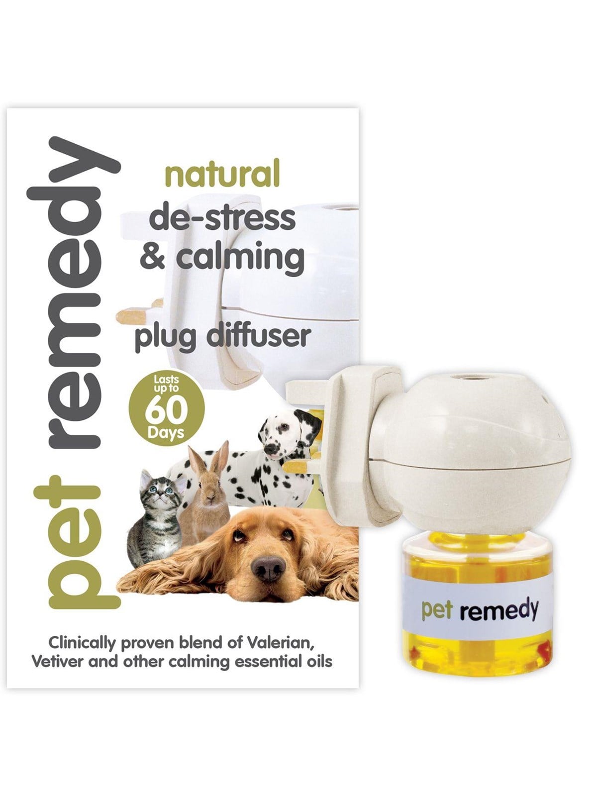 Pet Remedy Vernebler 220V 40 ml. für 60 Tage