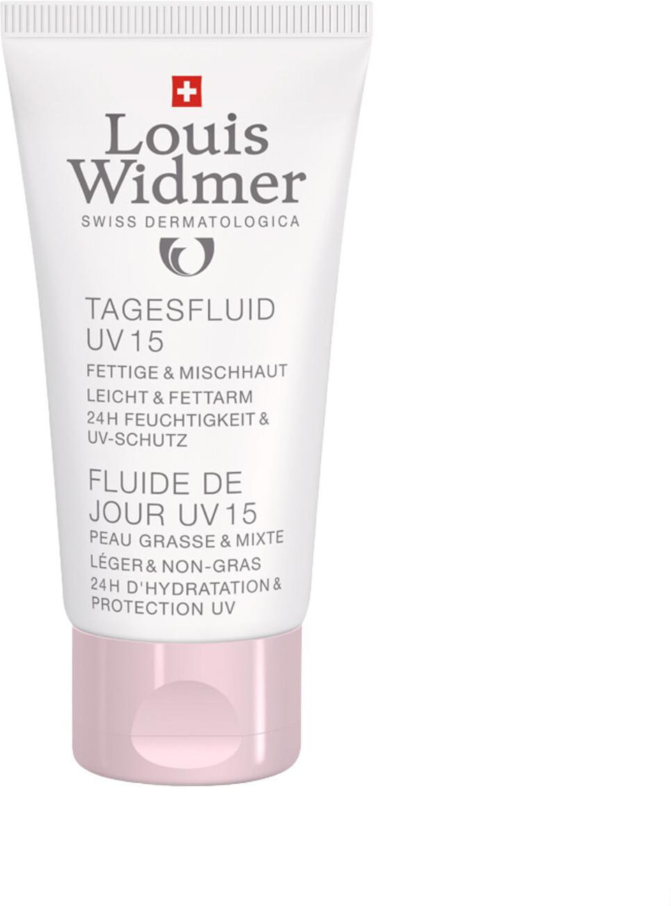 Widmer Fluide Jour Uv15 Non Parfumé en tube  50Ml