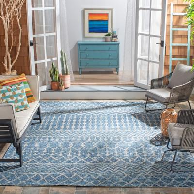 SAFAVIEH Courtyard Agnethe Transitional Indoor/Outdoor Rug
