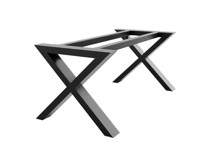 MetaloPro Belaga Extreme Tischgestell 180x80x72 cm, Tischbeine, Schwarz Esstischgestell und Schreibtischgestell, pulverbeschichtet, hergestellt in der Slowakei