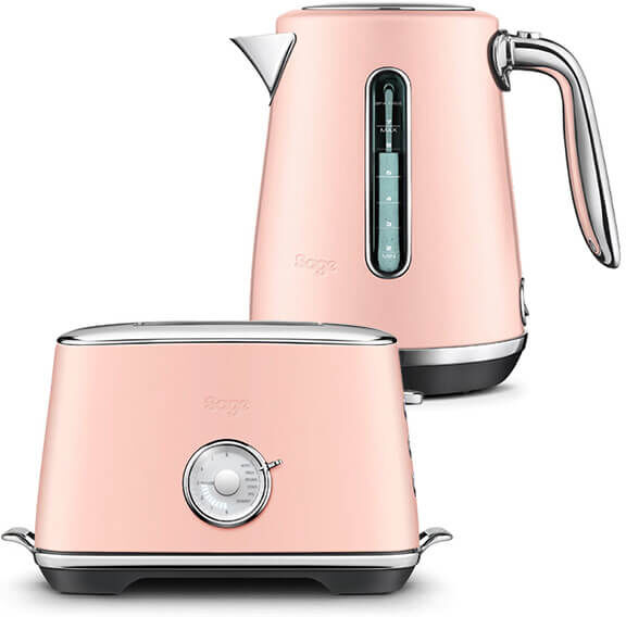 Sage Kettle & Toaster Set Select Luxe Rosewater Meringue