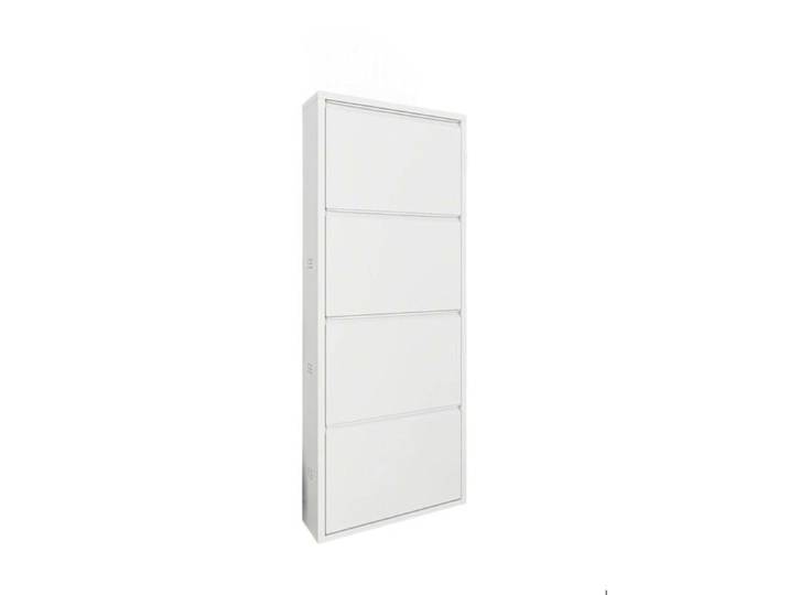 Meuble à chaussures Danastasi - Dmora - En Metal - Blanc 50x15h138 cm