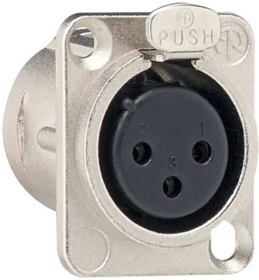 Gira XLR Flanschbuchse 3-Pol-D 003600)
