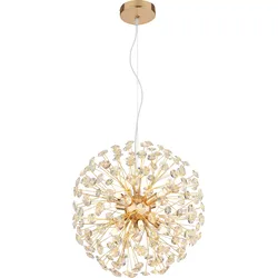 LED-Deckenleuchte Cheyenne Klar/Goldfarben max. 3,5 Watt Deckenlampe