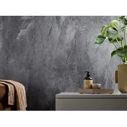 HSK Wandverkleidung „RenoDeco“ 1500 × 2550 mm Struktur, Naturstein, Schiefer-Grau