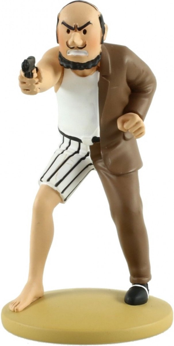 Kuifje verzamelfiguur Alonzo Perez beeldje, Hoogte: 13 cm