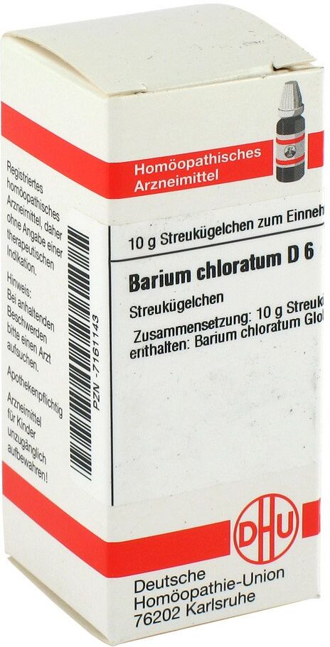 DHU Barium Chloratum D6 Globuli 10g