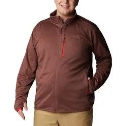 COLUMBIA Herren Rolli Park View Fleece Full Zip, Größe S in Rot 640
