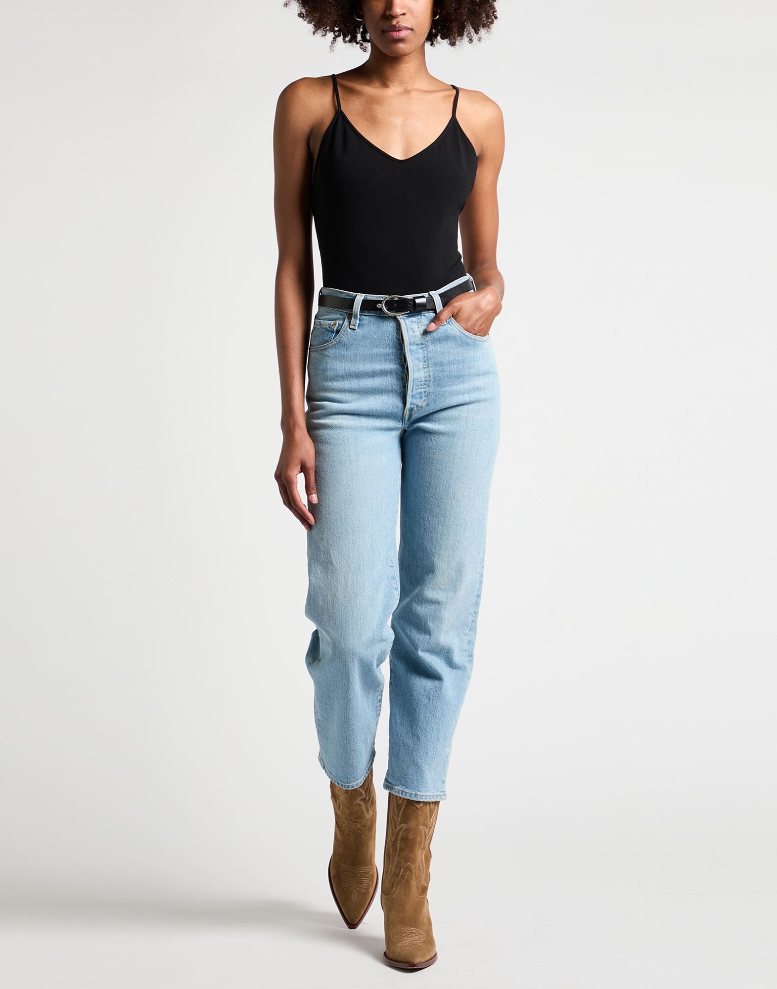 Re/done Body Mujer Negro L Mujer