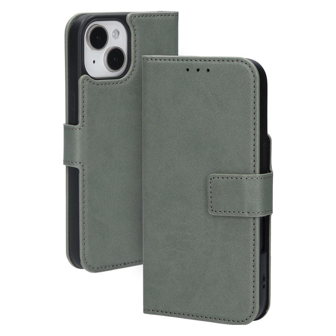 Mobiparts Classic Wallet Case Apple iPhone 15 Stone Green (Apple iPhone 15) (MP-124383)