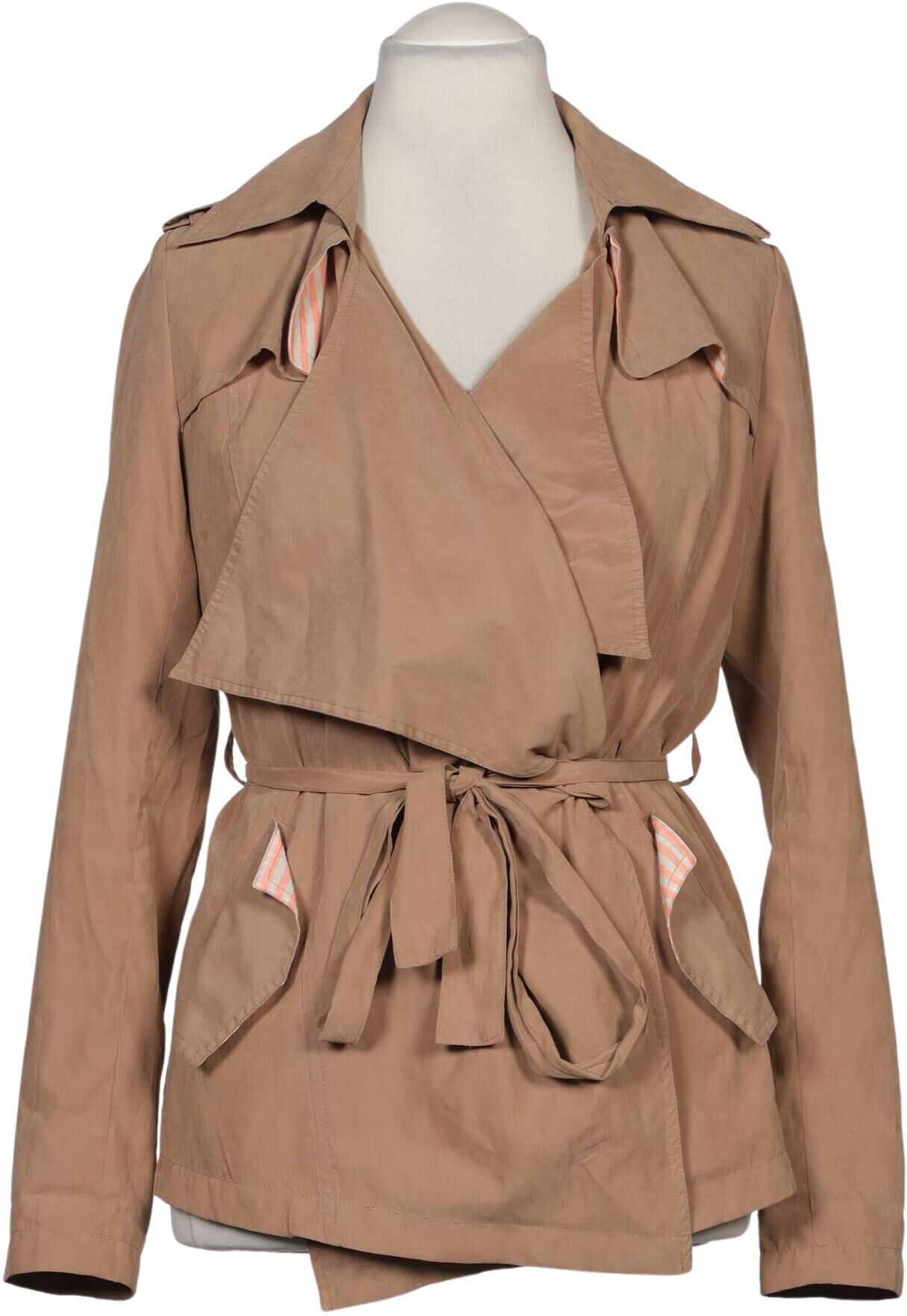 Review Damen Jacke, Beige, Gr. M, Synthetik - Second Hand