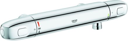 Grohe Grohtherm 1000 thermostat de douche 34817003 1/2", sans raccords, montage mural, chromé