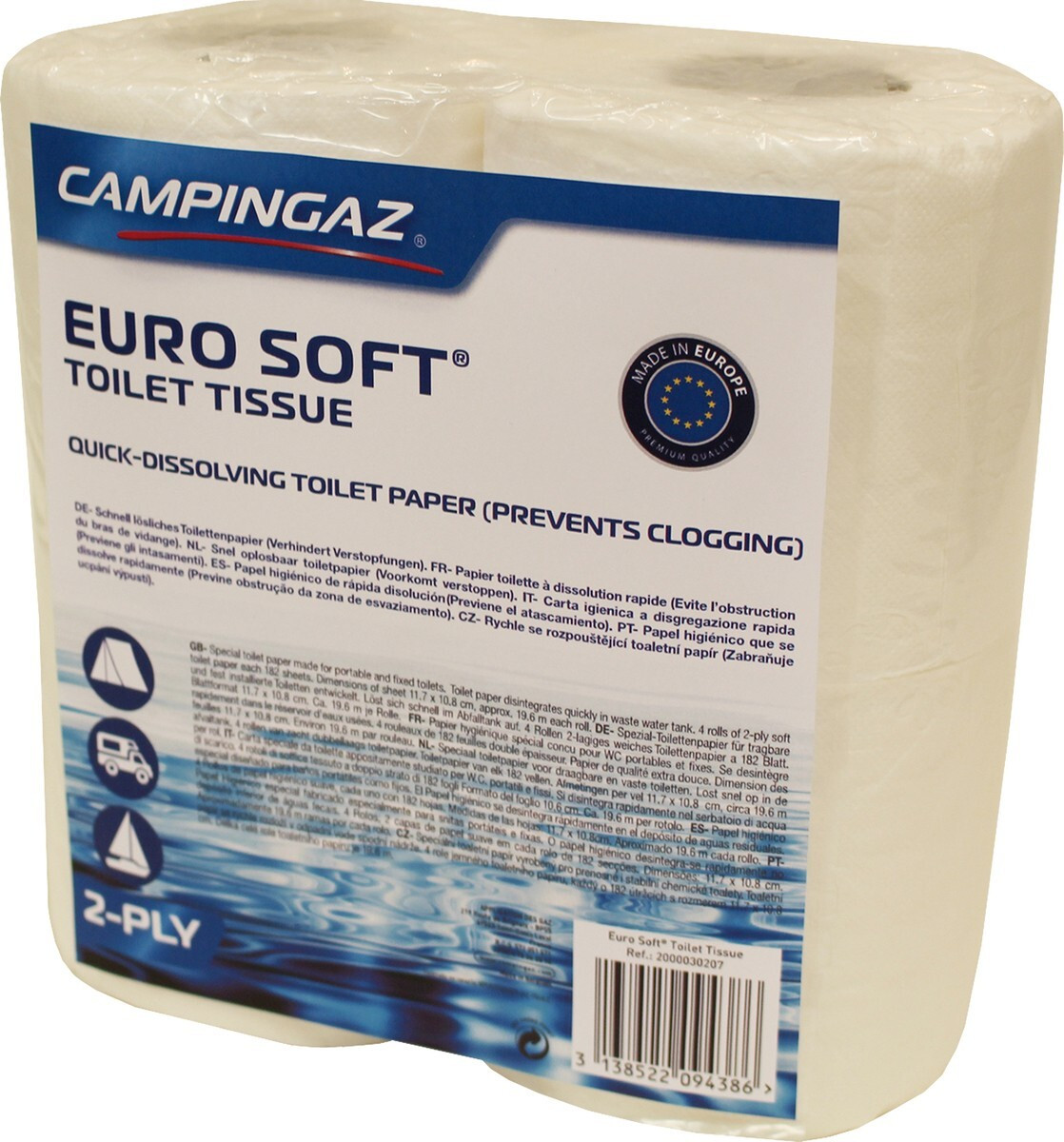 Campingaz toiletpapier 4 rollen