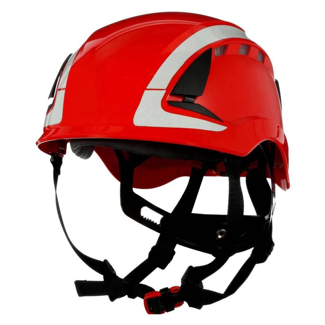 3M SecureFit Schutzhelm belüftet reflektierend (50 - 63 cm) (X5005V-CE)