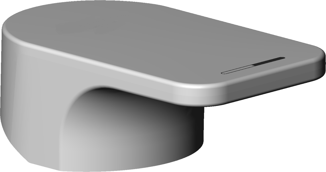 Dornbracht levier 092096004-10 blanc mat
