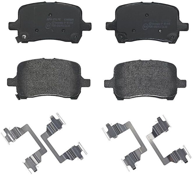 Brembo Bremsbelagsatz, Scheibenbremse P10015 Für Opel Chevrolet Pontiac