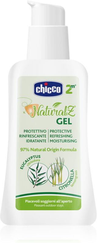 Chicco NaturalZ Protective & Refreshing Gel gel protecteur contre les moustiques 2 m+ 60 ml
