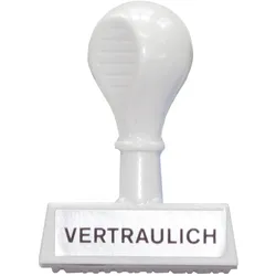 WEDO Textstempel -Vertraulich- Packung mit 6 Stück
