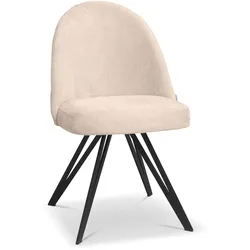 Polsterstuhl SANSIBAR TINNUM (BHT 53x87x63 cm) - Bezug: Stoff - BHT 53x87x63 cm