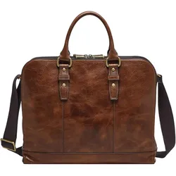 Fossil Dillon Pilot Bag, Notebooktasche, Braun