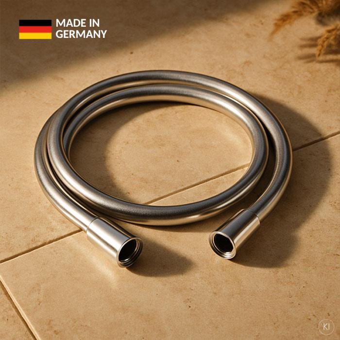AquaCraft 100 Brauseschlauch 51050125-00 1250 mm 125 cm, 1/2" mit Drehkonus, chrom