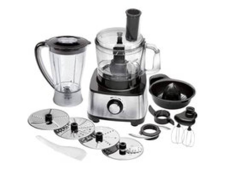 ProfiCook Robot de cuisine PC-KM 1063 1200W Acier inoxydable 1.2L 11 accessoires fonction turbo