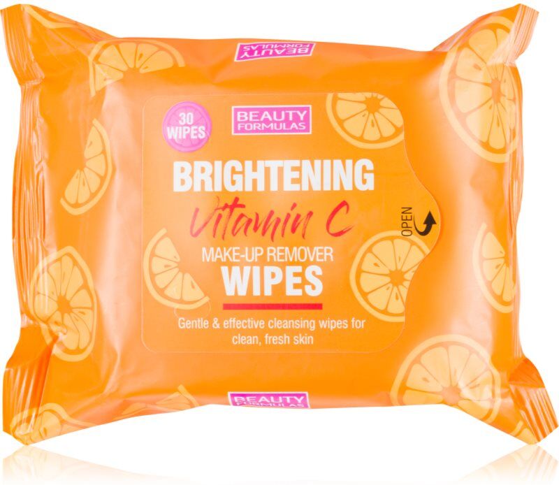 Beauty Formulas Vitamin C makeup remover wipes with vitamin C 25 pc