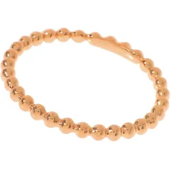 LEAF - BALLRING, klein - rosegold