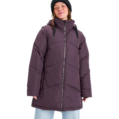 Outdoorjacke ROXY "Driftt To 10K", Damen, Gr. L, lila (huckleberry), Obermaterial: 100% Polyester., Jacken Outdoorjacke