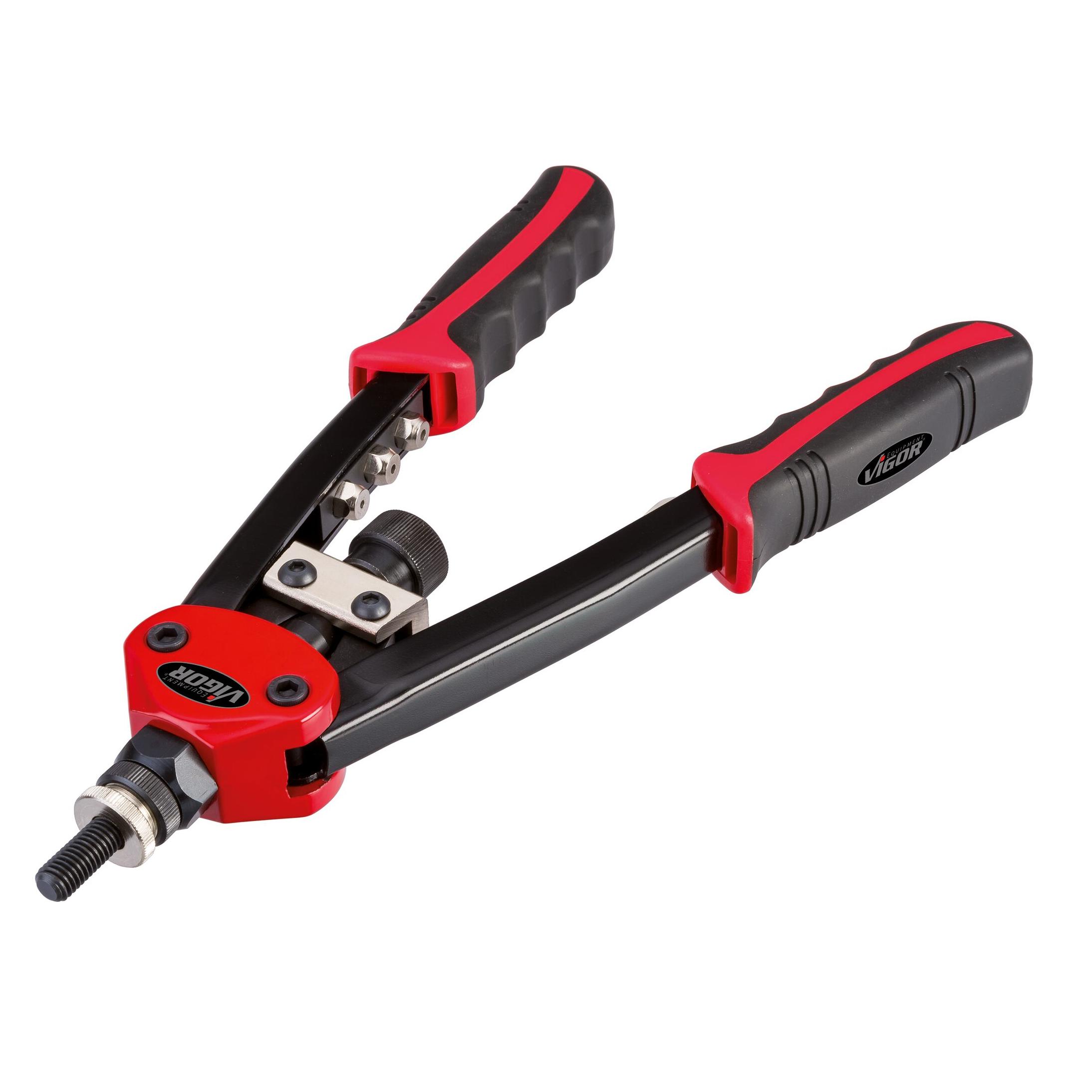Vigor Nietzange für Blindnieten und Nietmuttern universal V3735 320 mm Anzahl Werkzeuge: 9 (3.20 - 6.40 mm) (V3735)
