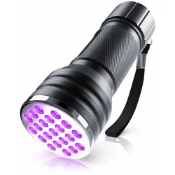 Brandson UV Taschenlampe, Schwarzlicht mit 21 LEDs für Detektionen