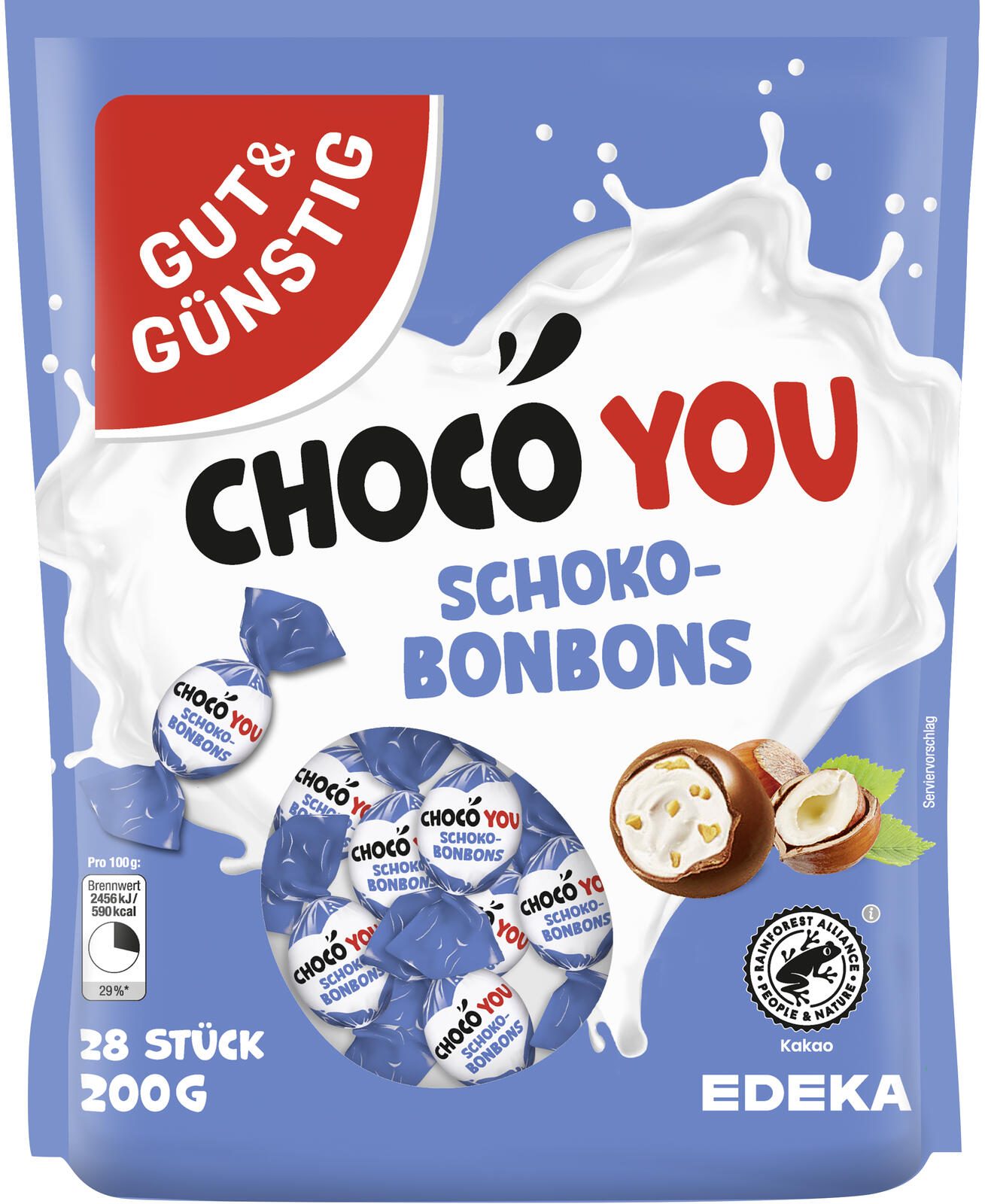 GUT&GÜNSTIG Choco You Schokobonbons 5876312004