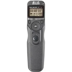 B.I.G. WTC-2 Kamera-Funkauslöser MF ohne Kabel (Funk), Fernauslöser, Schwarz