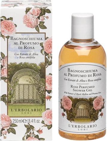 L'Erbolario Rose Perfumed Bath Gel Rose 250 ml 250 ml