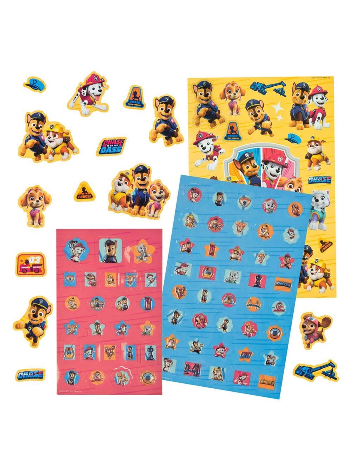 Undercover PAW PATROL super sticker set