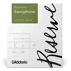 D’Addario Woodwinds Reserve - Sopran Saxophone  2,0 - 10er Pack - Blätter