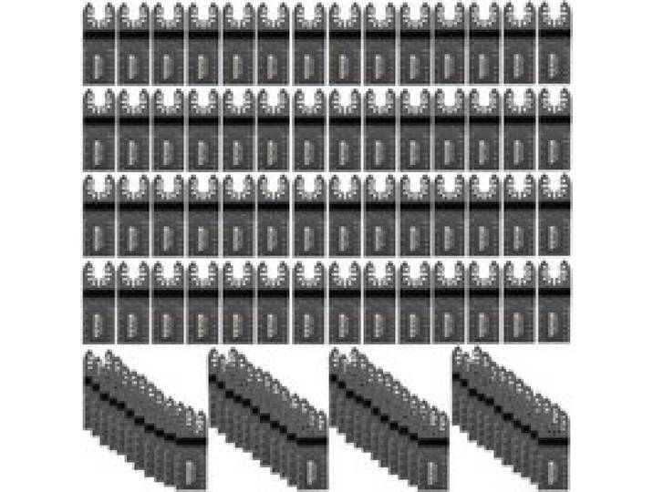 VEVOR Kit Scie à Outil Oscillant 45 - 47 HRC Lame Outil Multifonction Oscillante Lame de Scie de 34,92 mm Lame de Scie Oscillante 100 PCS Coupe Précise et Rapide pour Faciliter le Processus de Coupe
