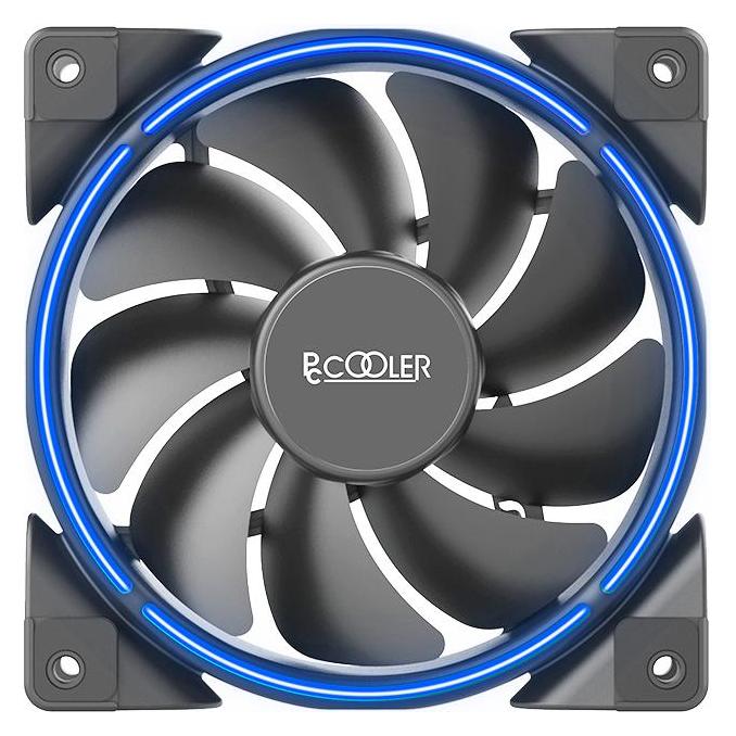 Pccooler CORONA mit blauer Beleuchtung (120 mm, 1x) (CORONA-BLUE)
