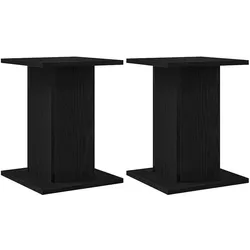 vidaXL Joy (Ständer, Nicht beweglich), Lautsprecher Ständer + Wandmontage, Schwarz