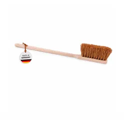 Langstiel Handfeger 60cm Lang Kokos Naturfaser Borsten Handbesen Handwerker-Besen Langstielhandfeger Industrie Maschinenbesen